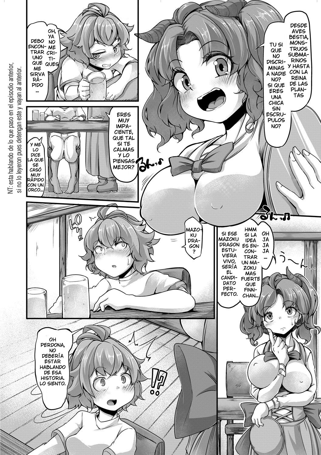 Fukkou!? Ishu Kouhai -Mazoku to Ningen no Kyousei Jidai- 8-wa page 4 full