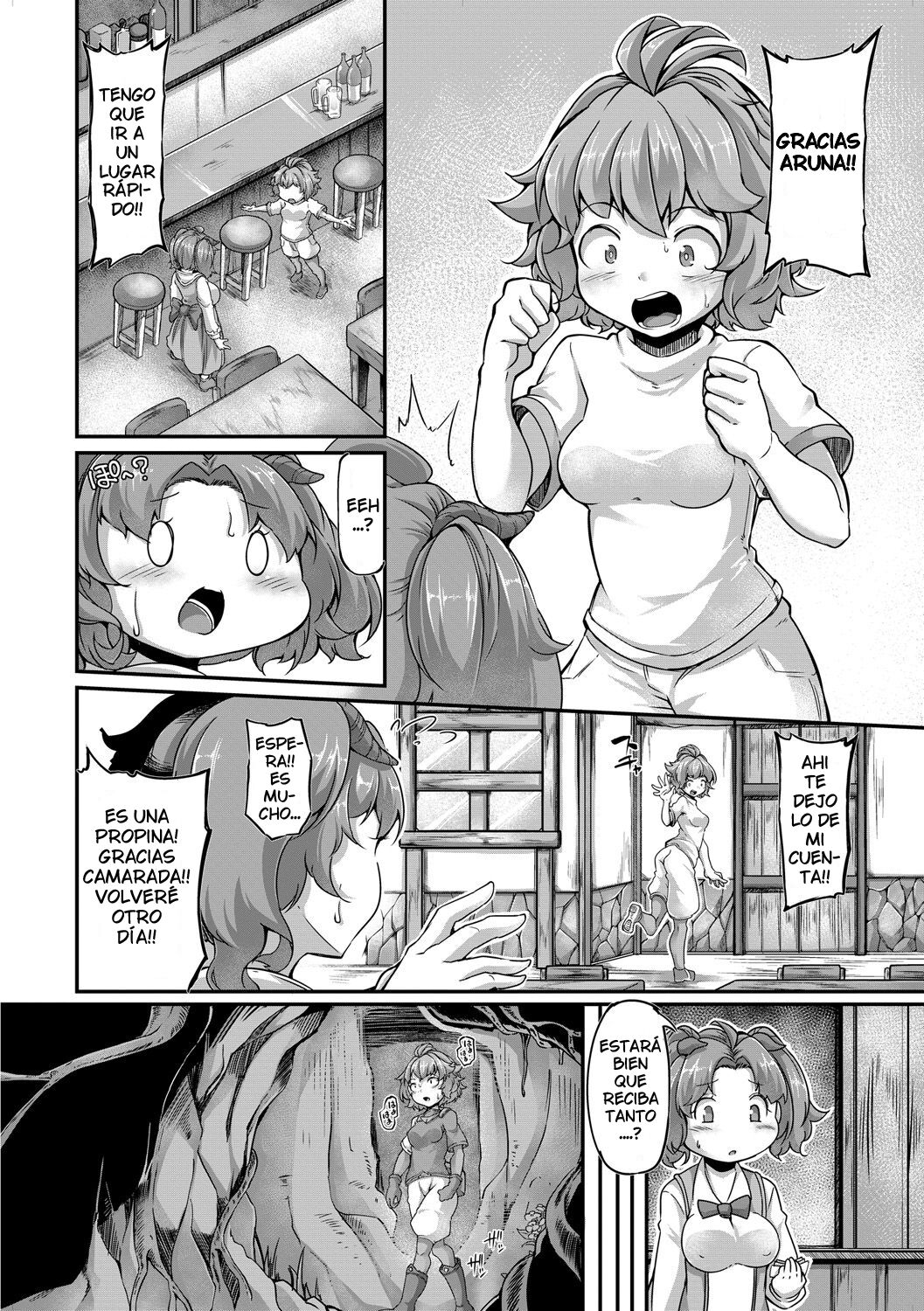 Fukkou!? Ishu Kouhai -Mazoku to Ningen no Kyousei Jidai- 8-wa page 6 full