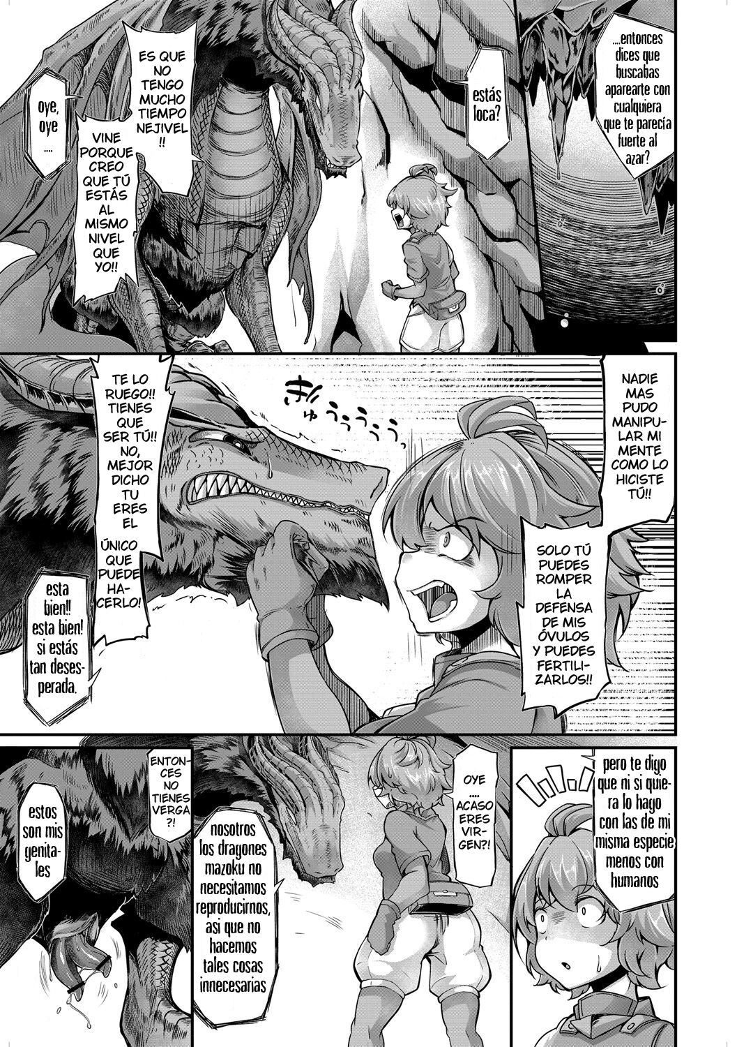Fukkou!? Ishu Kouhai -Mazoku to Ningen no Kyousei Jidai- 8-wa page 9 full