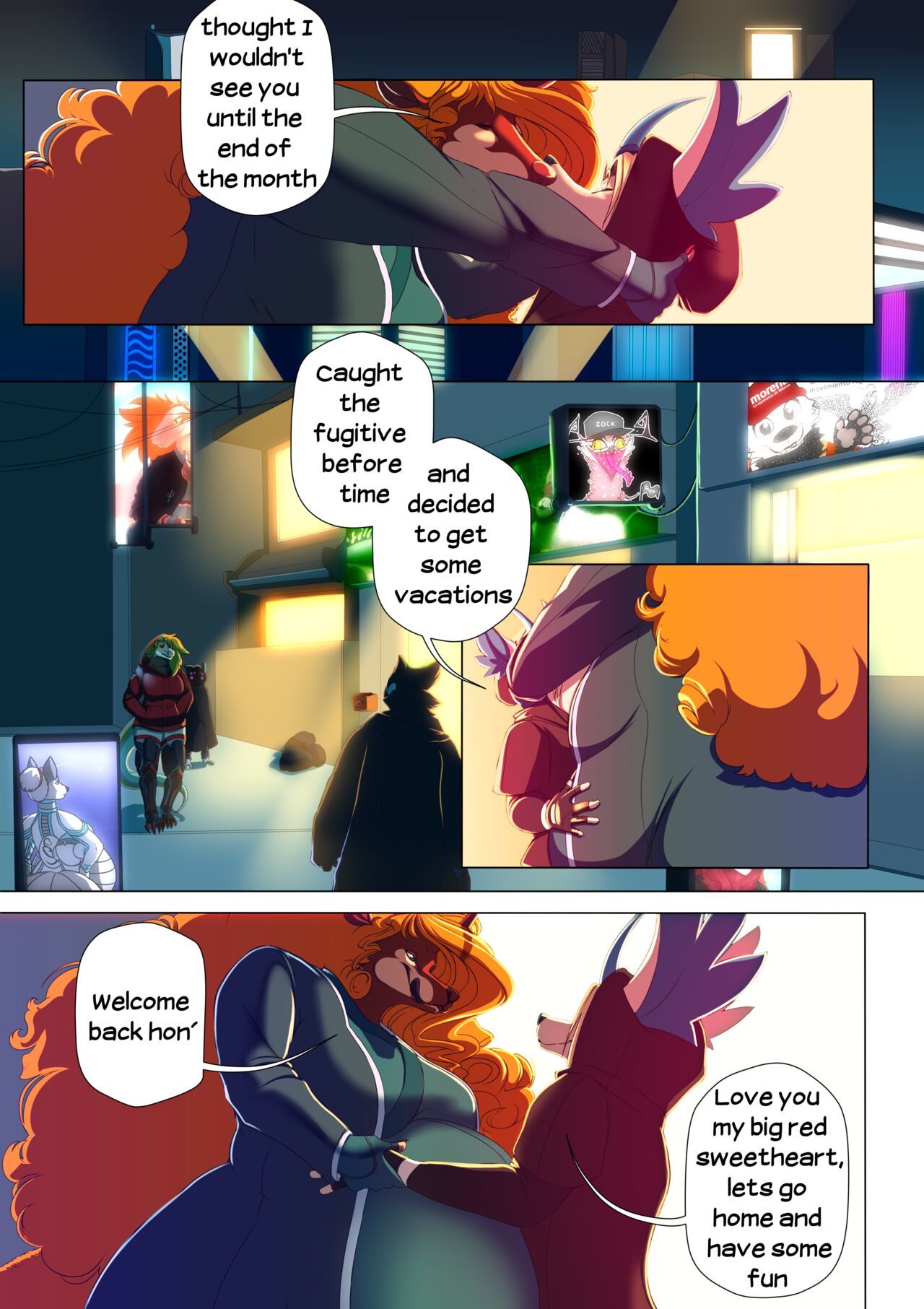 Welcome back, honey and Dinner's served page 2 full