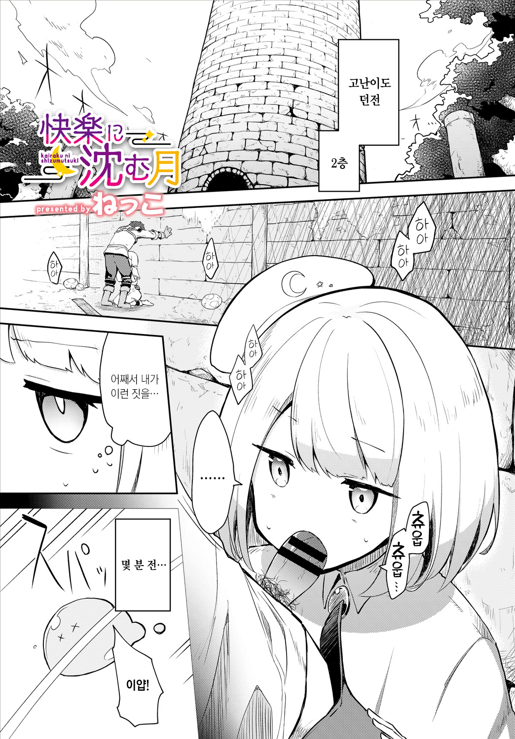 Kairaku ni Shizumu Tsuki | 쾌락에 저무는 달 page 1 full