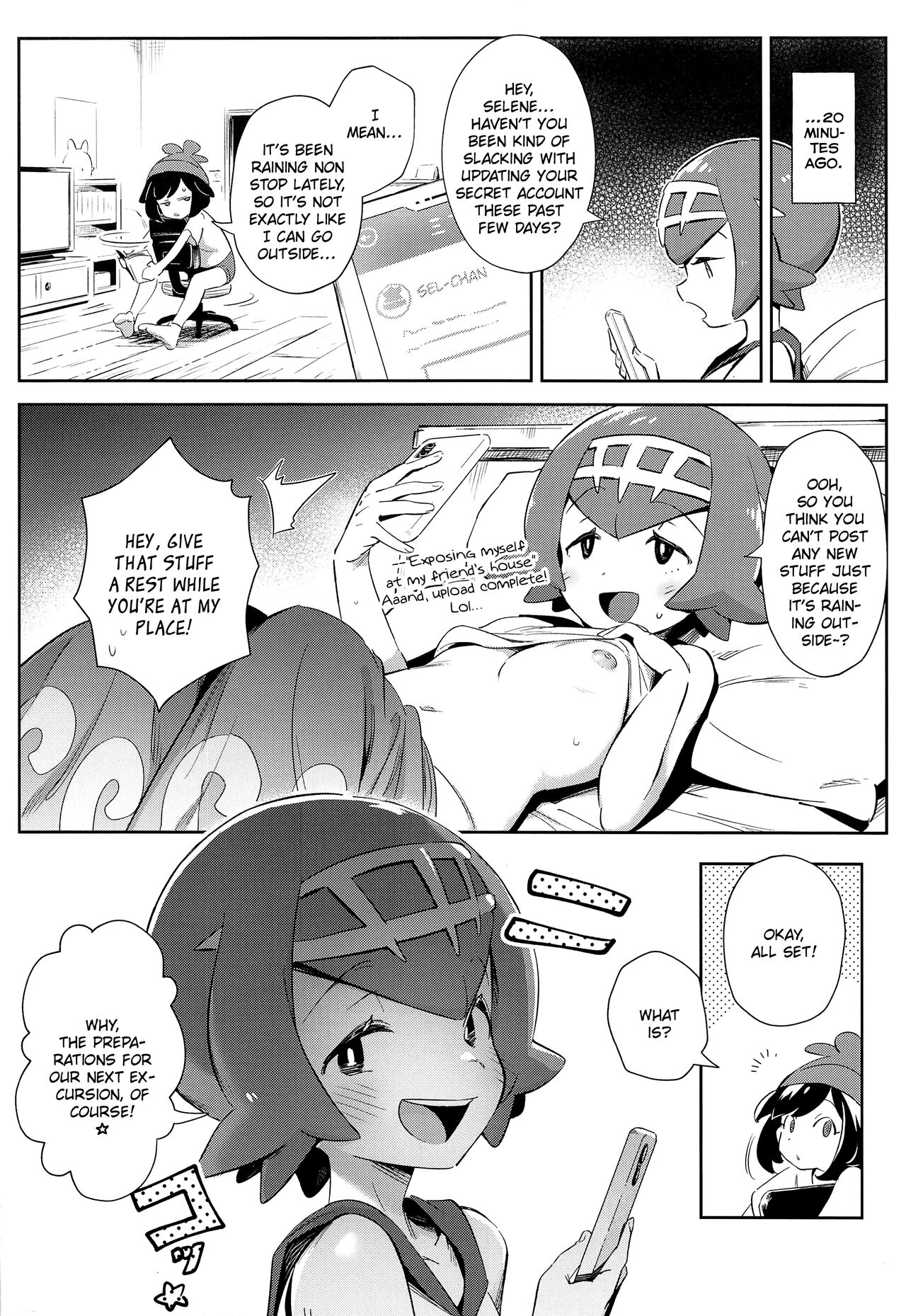 Onnanoko-tachi no Himitsu no Bouken 3 | Girl's Little Secret Adventure 3 page 4 full