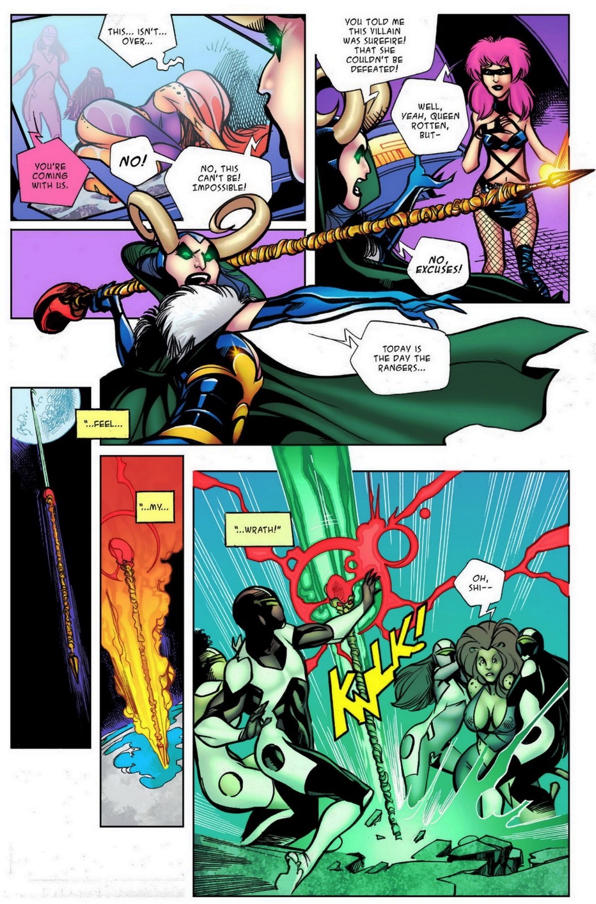 BotComics - Giantess Rangers page 5 full