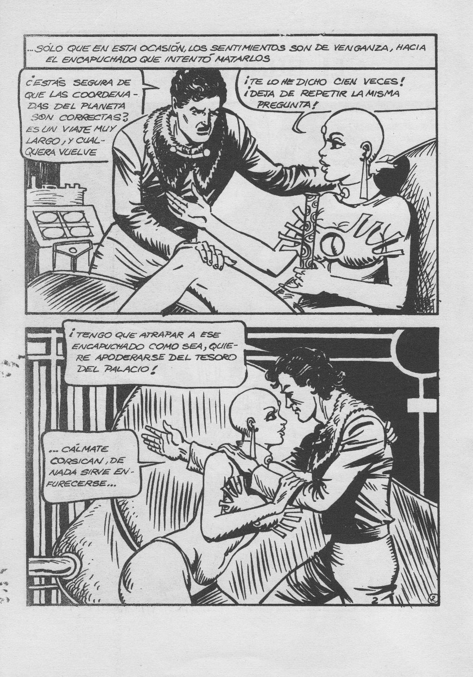 Las Eroticas Aventuras de Corsican Sexpace - N°4 - Servicios a domicilio page 4 full
