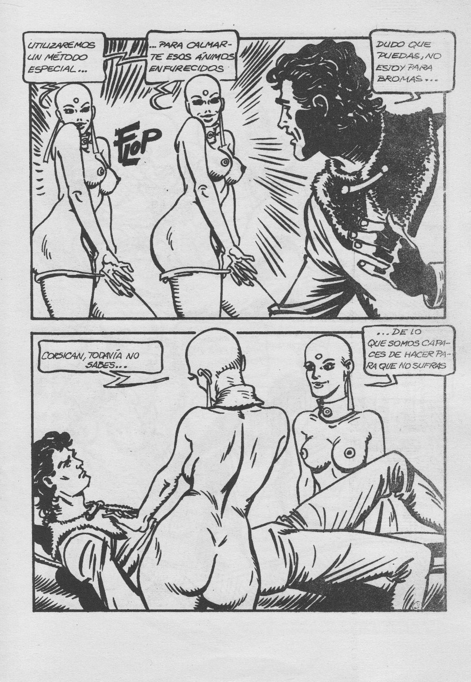 Las Eroticas Aventuras de Corsican Sexpace - N°4 - Servicios a domicilio page 5 full
