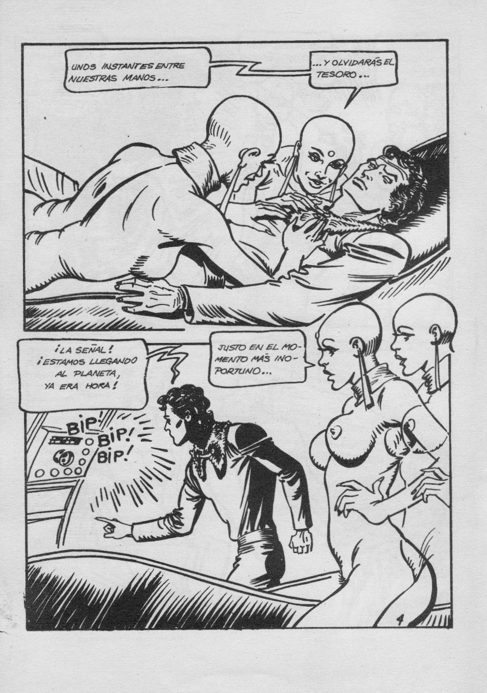 Las Eroticas Aventuras de Corsican Sexpace - N°4 - Servicios a domicilio page 6 full
