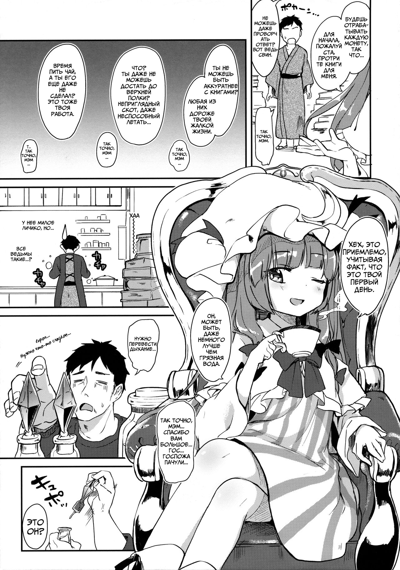 Karakuchi Patchouli-sama | Scathing Patchouli-sama page 4 full