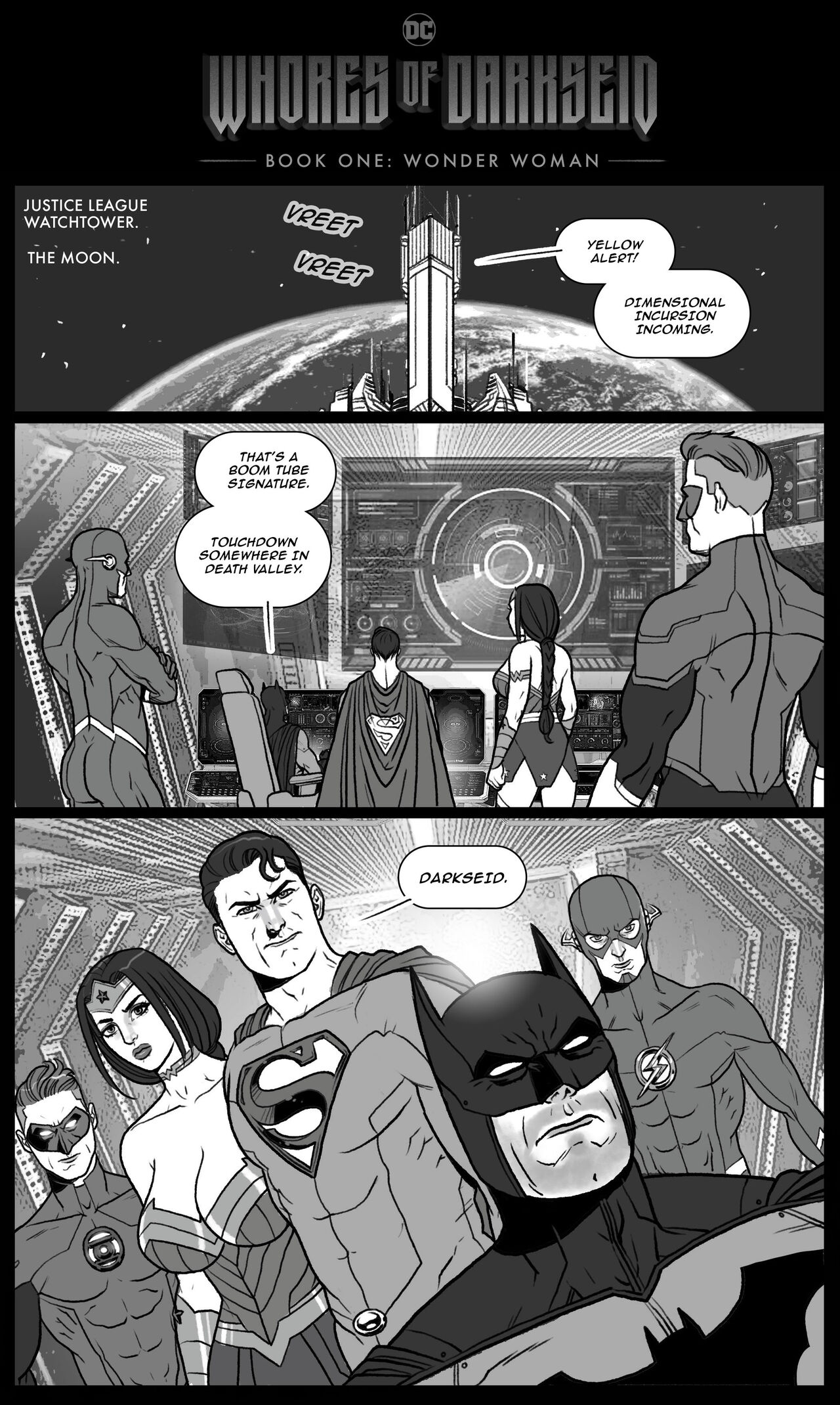 Whores of Darkseid 1 page 1 full