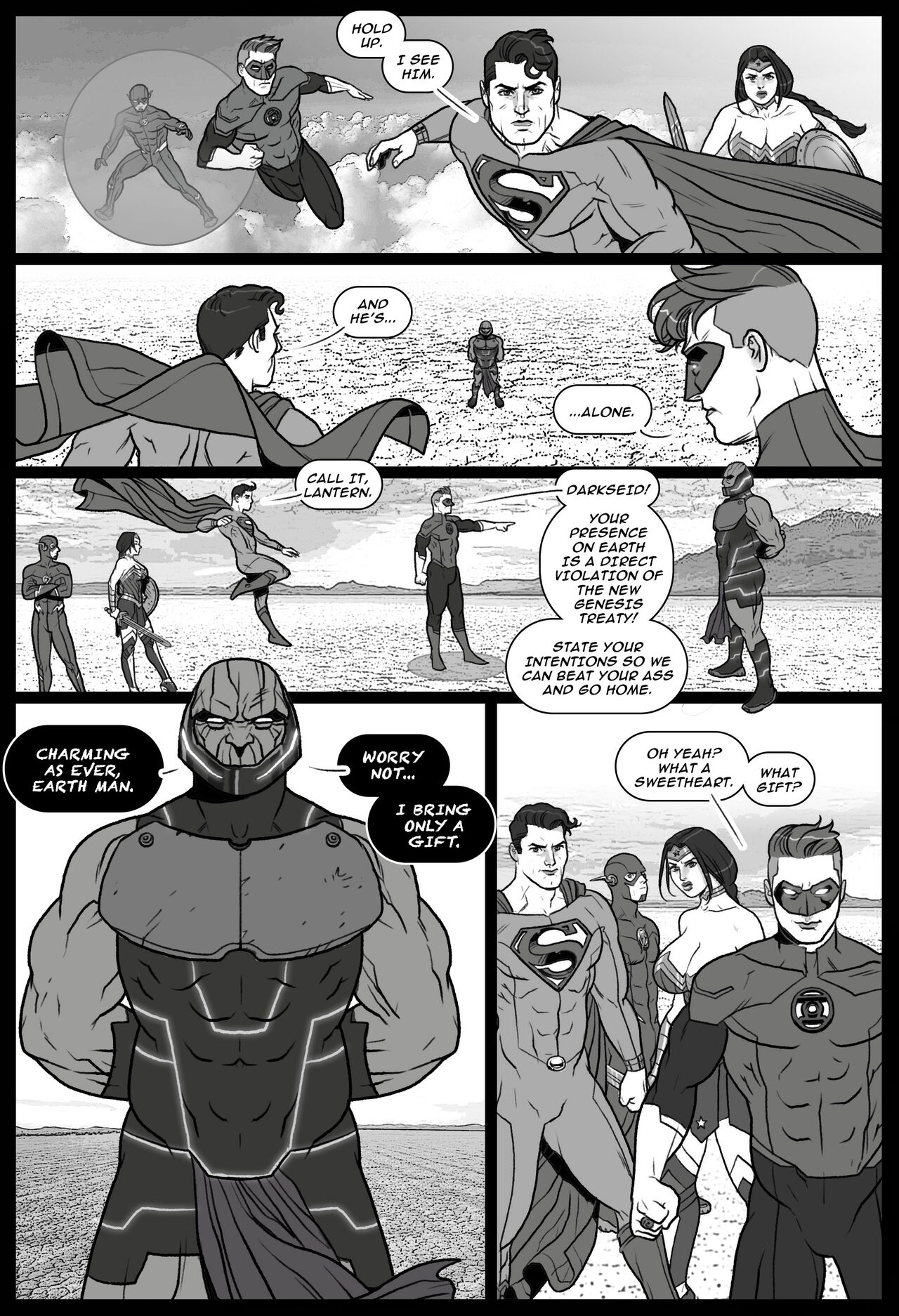 Whores of Darkseid 1 page 3 full