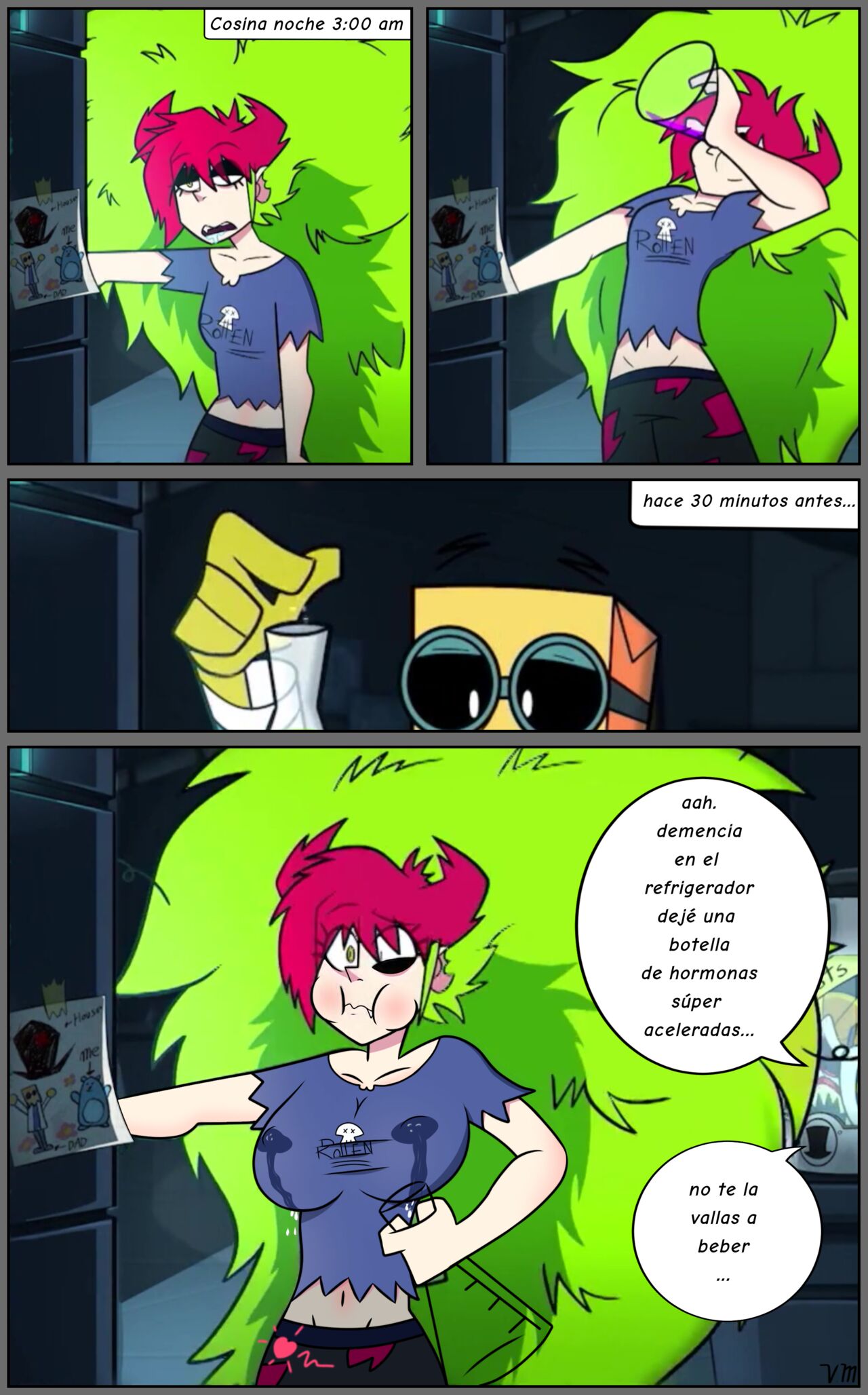 Comic NO oficial Villainous page 9 full