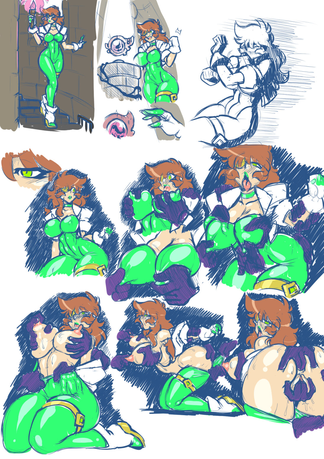Leona and the Ruby of Darkness page 1 full