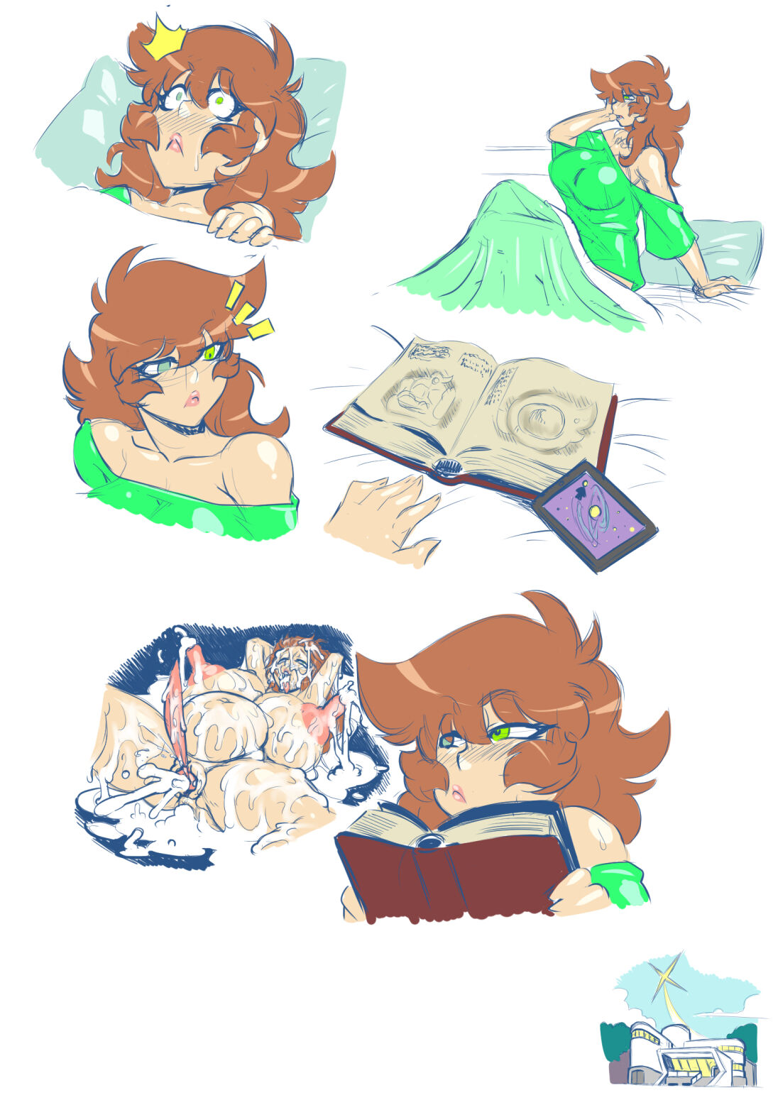 Leona and the Ruby of Darkness page 8 full