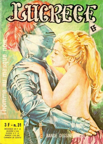Lucrece 031 - L'homme au masque noir cover