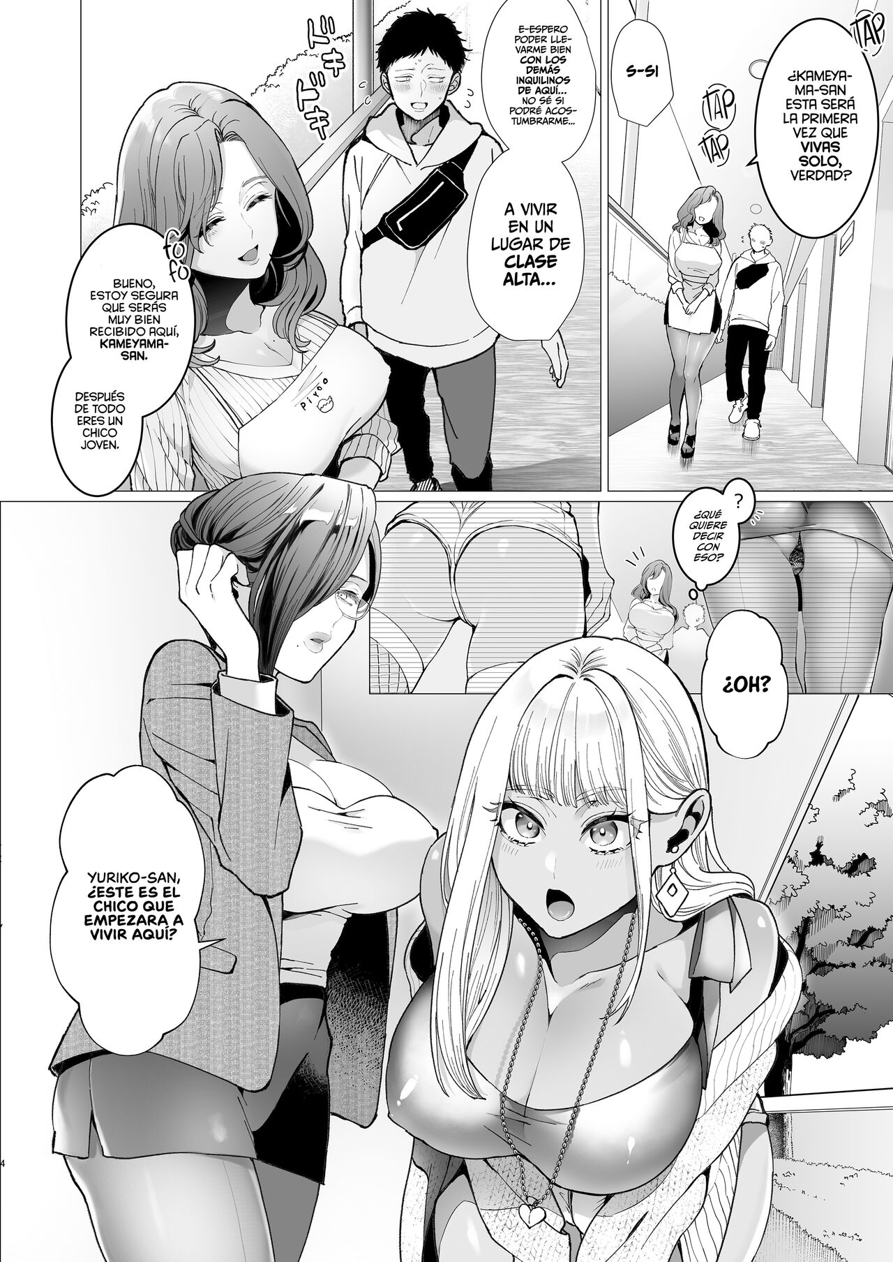Yari Mansion ni Irasshai Hitozuma Kanrinin Hen | Cogiendo en el Departamento, Ruta de la Mujer Casada page 3 full