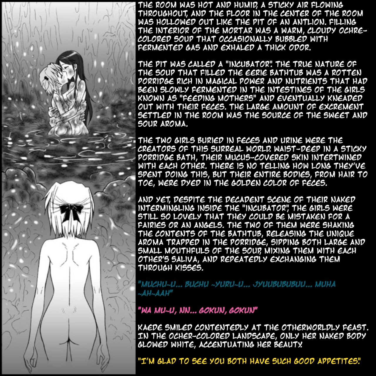 Hijiri Aruruna Jogakuin - Kogane no Yuri Juuji Club  ~ Scat Warning page 8 full