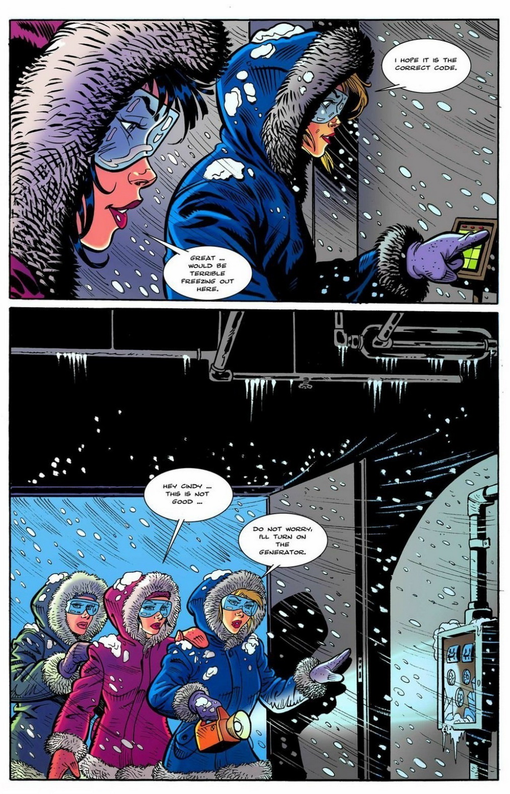 BotComics - Polar Intruder page 4 full