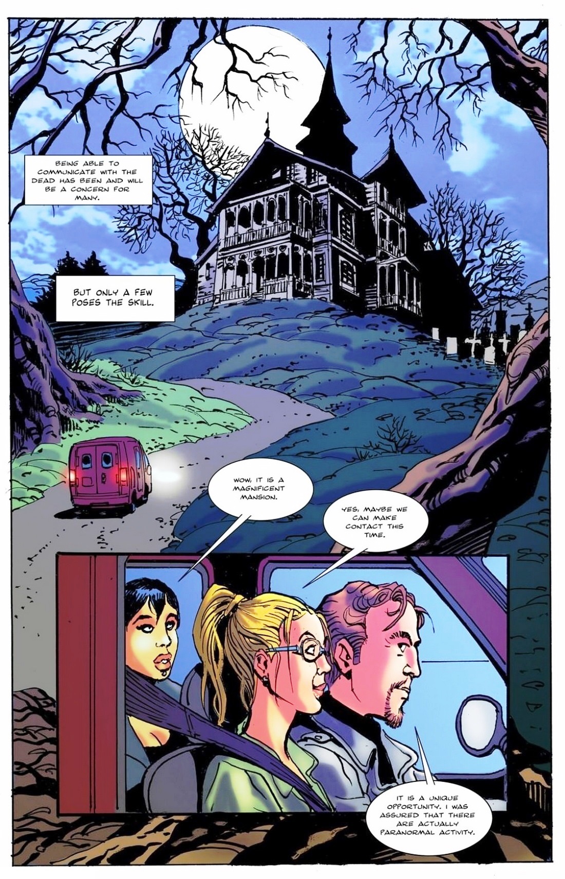 BotComics - The Mansion in the Big Hills  33 page 2 full