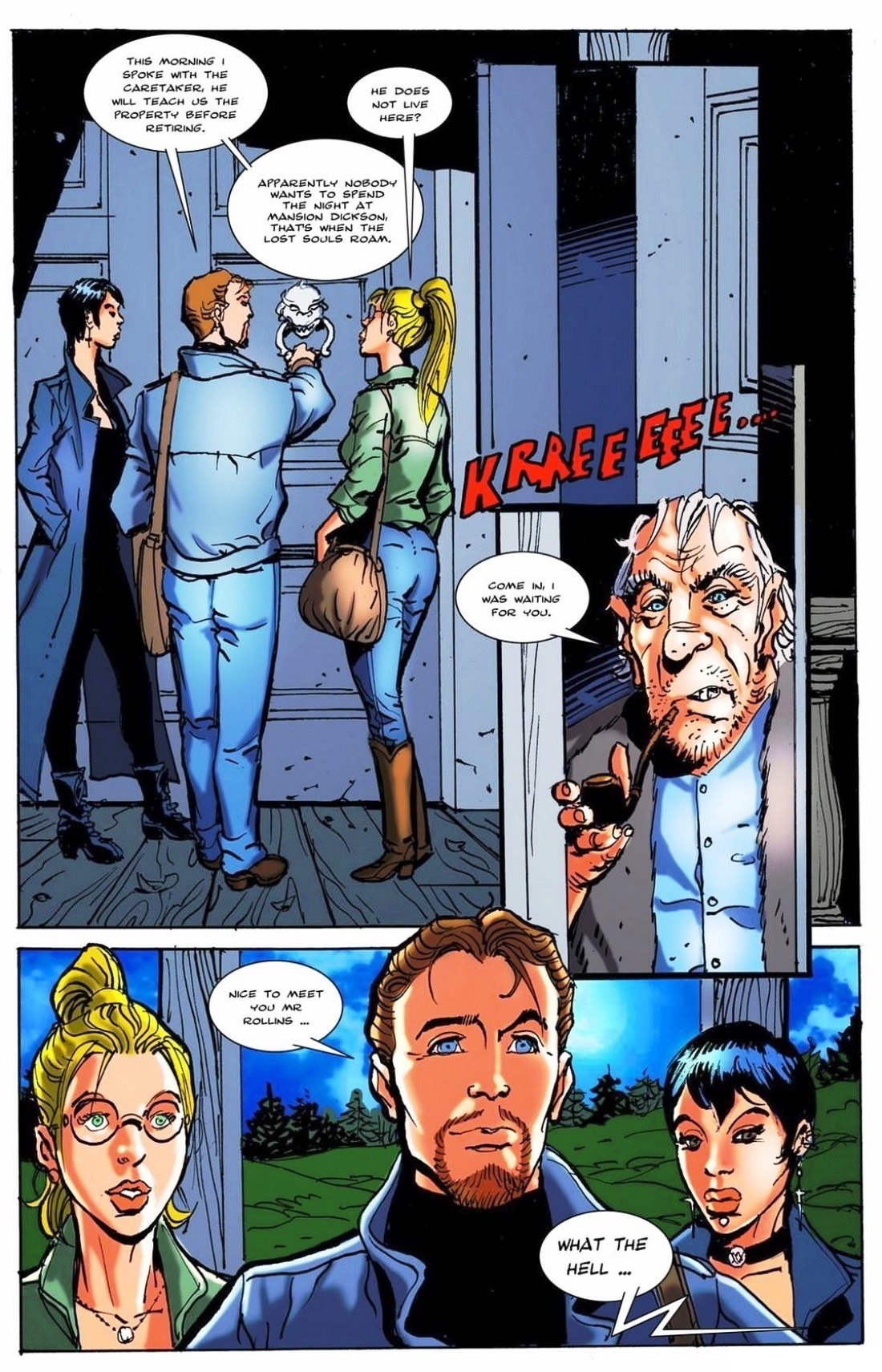BotComics - The Mansion in the Big Hills  33 page 3 full