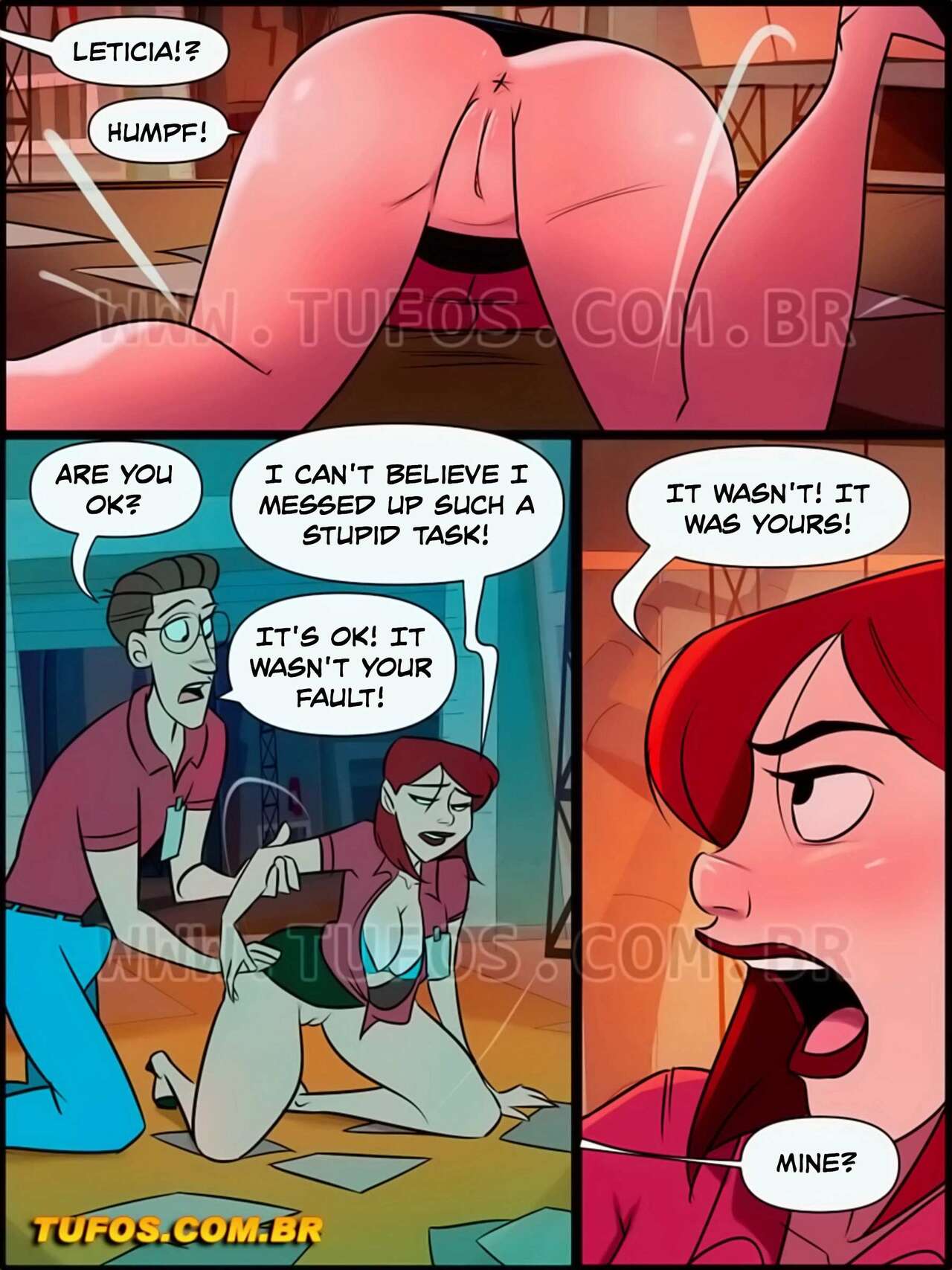 Casa Da Mãe Joana 14 – The Boss’s Daughter – Tufos - english page 8 full