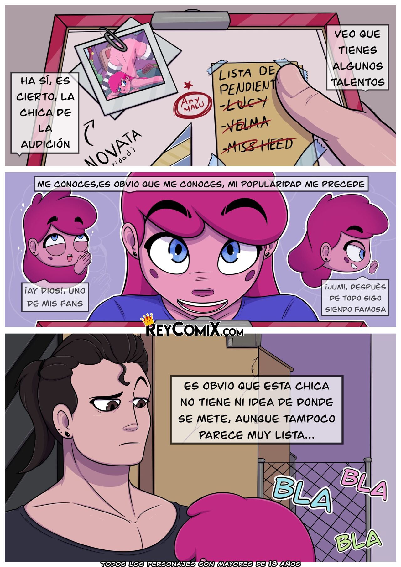 Any Malu – The Pink Bitches xxx – Primer Acto page 10 full