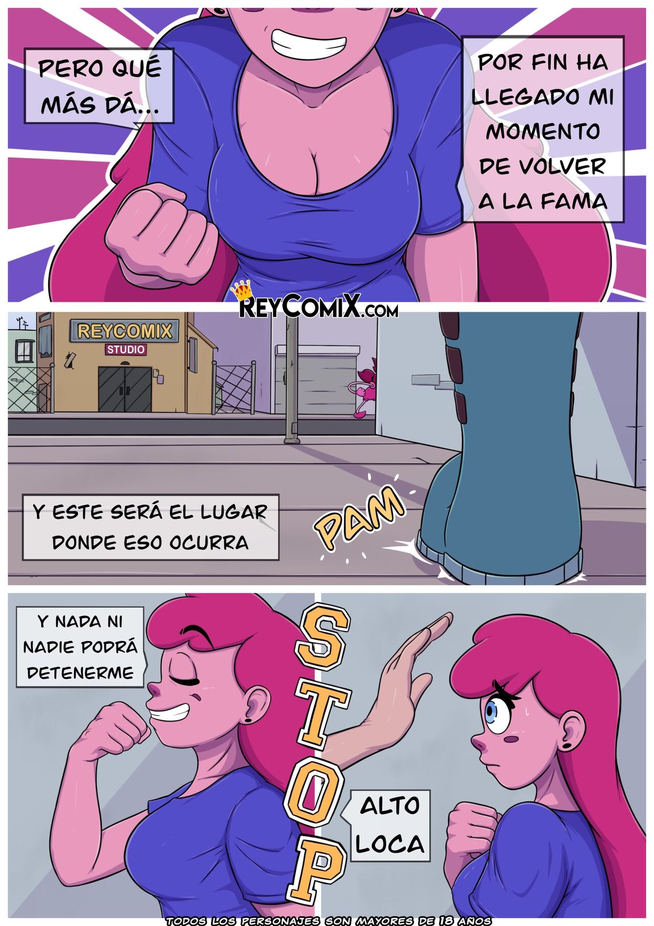 Any Malu – The Pink Bitches xxx – Primer Acto page 8 full