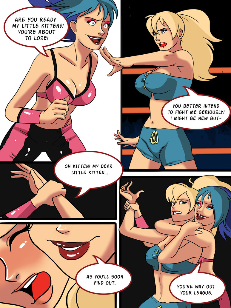 Naked Peaches Wrestling 2 page 2 full