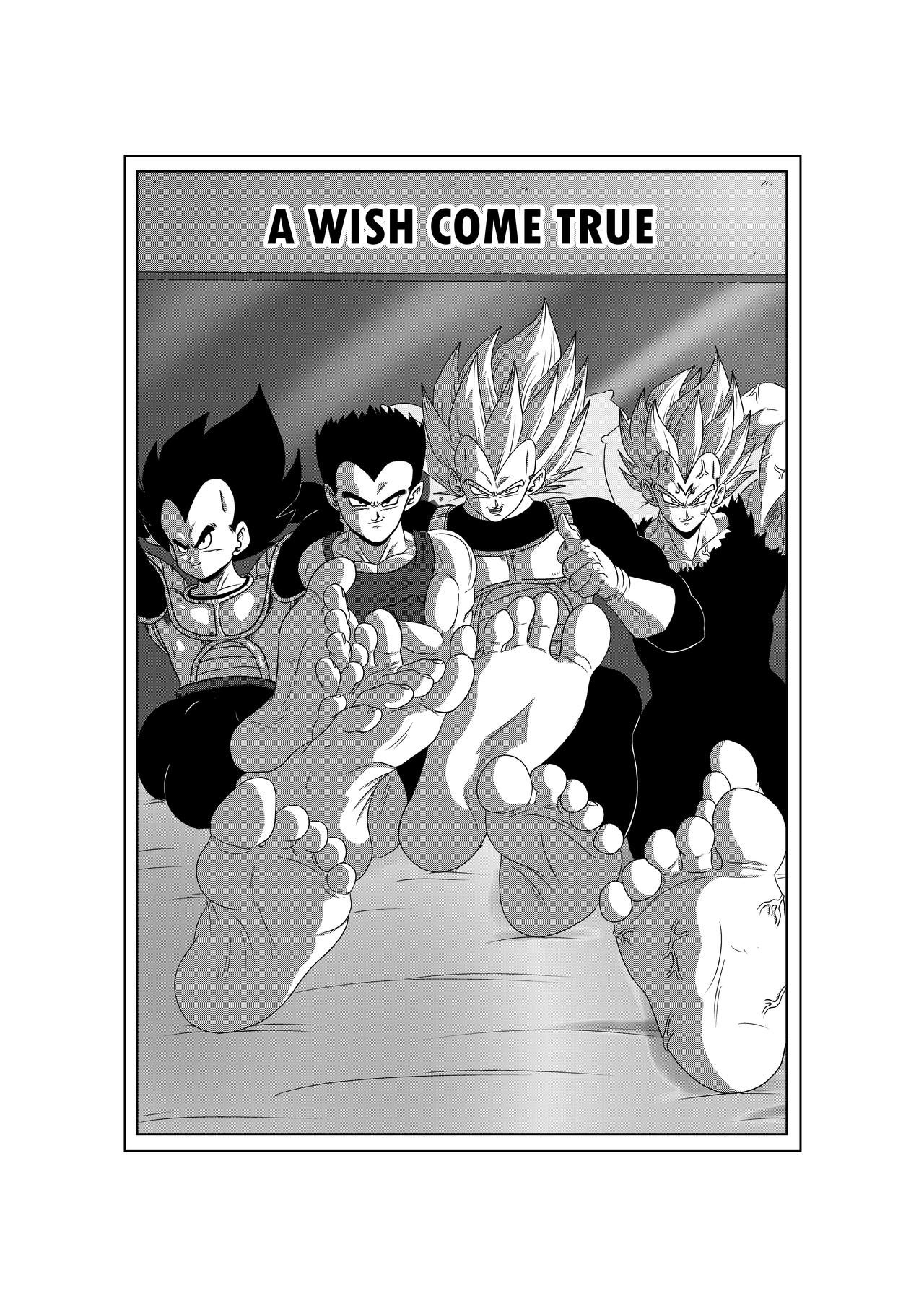 Vegeta - The paradise in his feet page 1 full