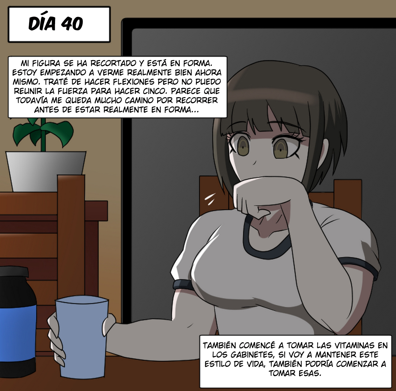Danganronpa Another Universe: Ultra Muscle Girls page 9 full