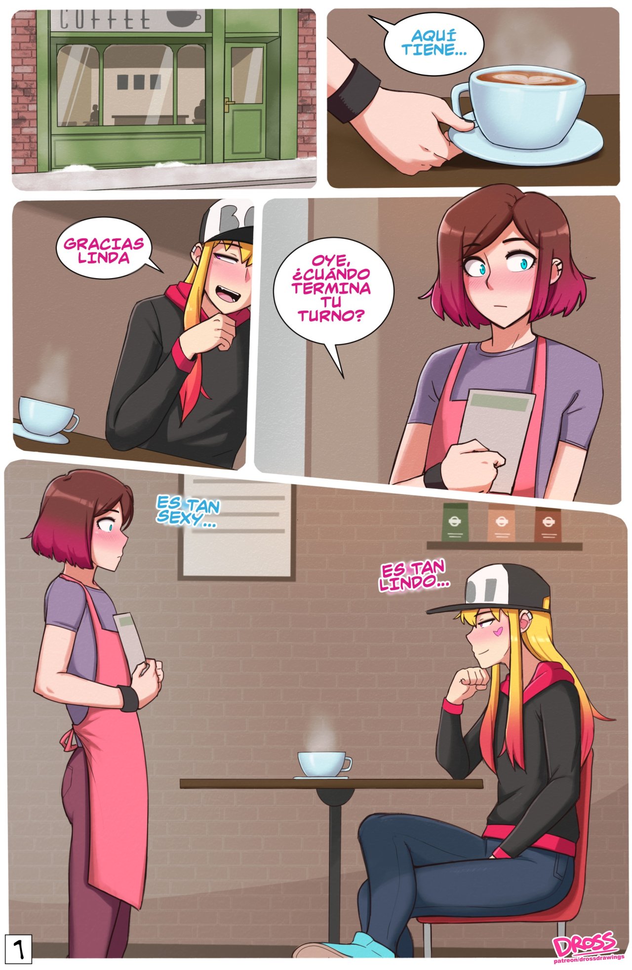 Ash &amp; Jade page 1 full