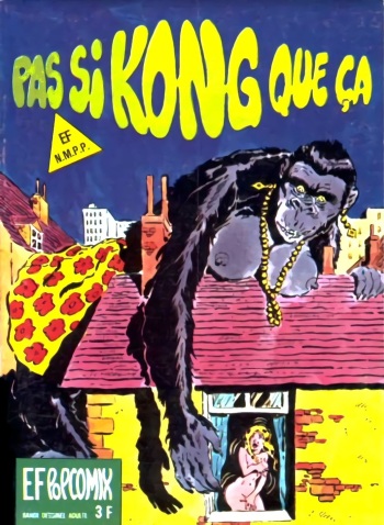 Elvifrance - EF Pop Comix - 026 - Pas si Kong que ça cover