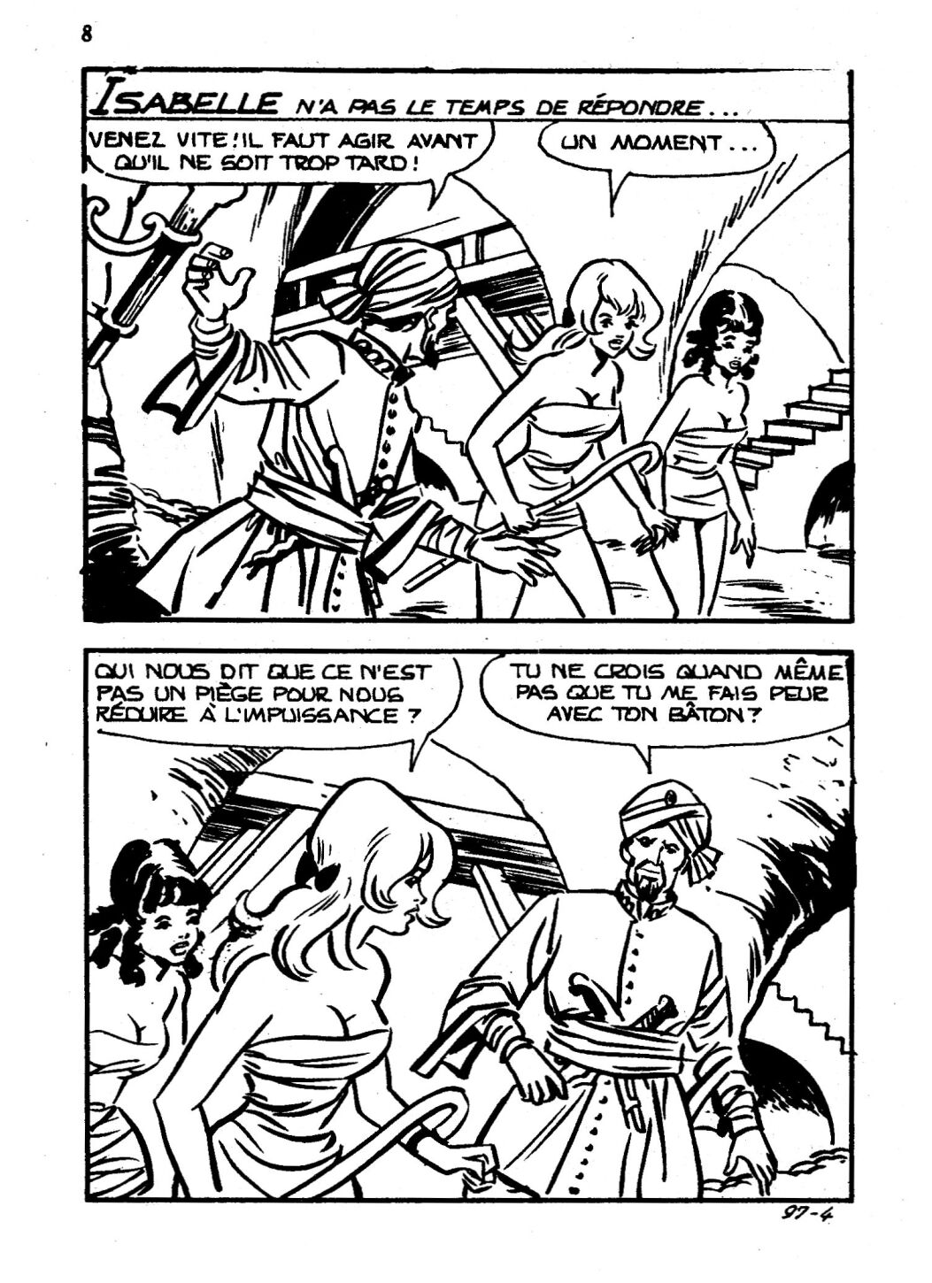 Isabella, la Duchesse du Diable - T097 - Le mystère de la Grande Mosquée page 9 full