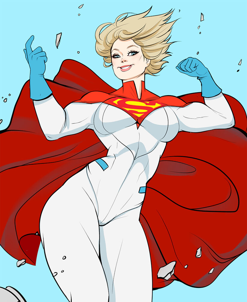 Power Girl page 8 full
