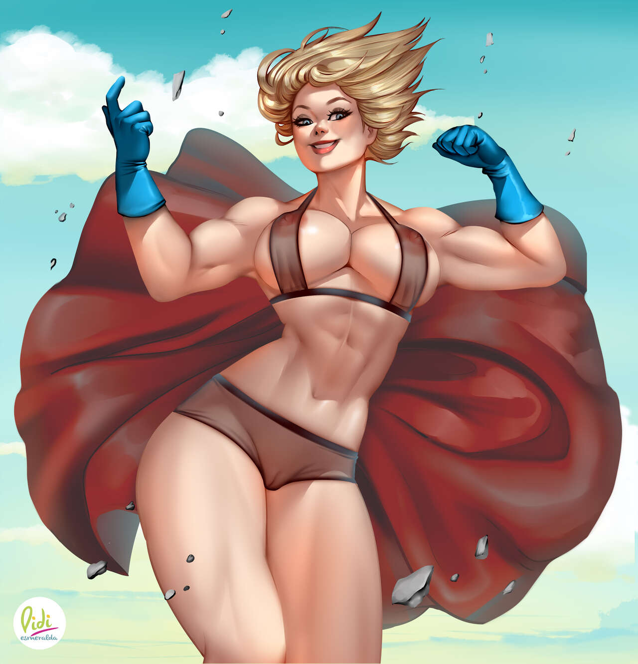Power Girl page 9 full