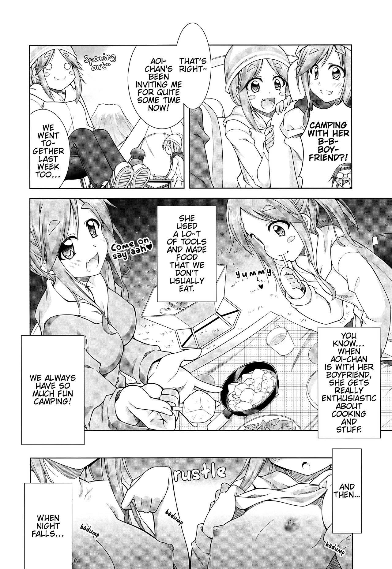 Inuyama Aoi-chan-tachi to Icha Camp | Getting Laid Camp With The Inuyama Sisters page 4 full
