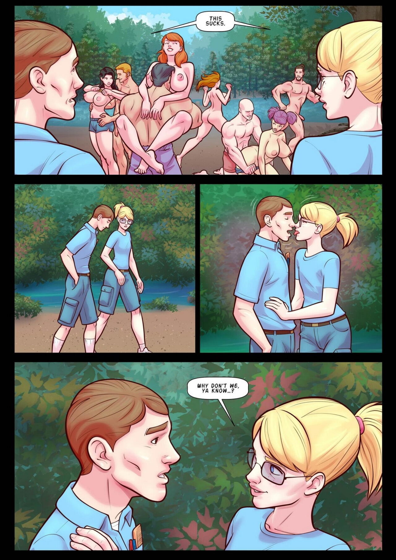 ZZZ Comics - Bigness Camp page 2 full