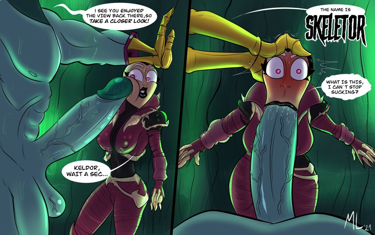 Skeletor Shares His Power page 2 full