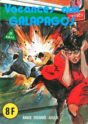 Série Jaune 086 - Vacances aux Galapagos cover