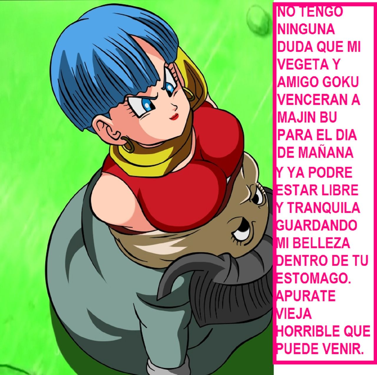 BULMA Y PETISA SAGA MAJIN BU page 1 full