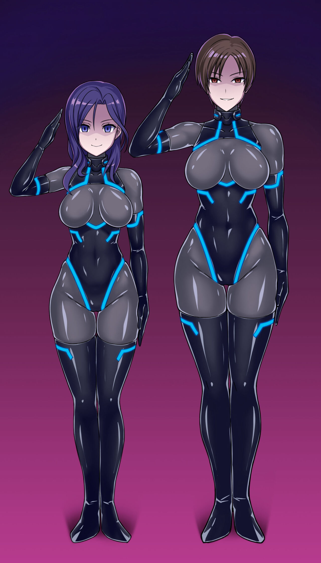 Kaoru Furusho and Kei Nagase's combatant transformation and corruption page 2 full