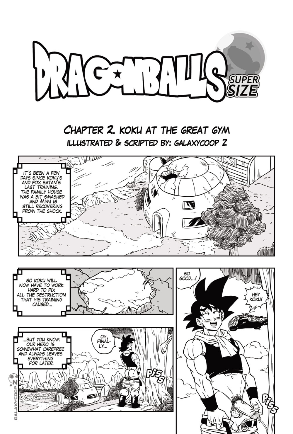 DragonBalls Super Size Chapter 2 page 6 full