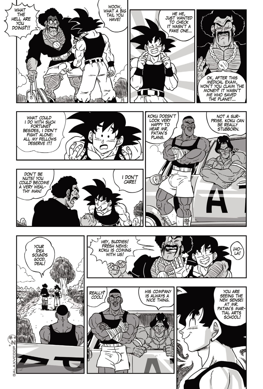 DragonBalls Super Size Chapter 2 page 8 full