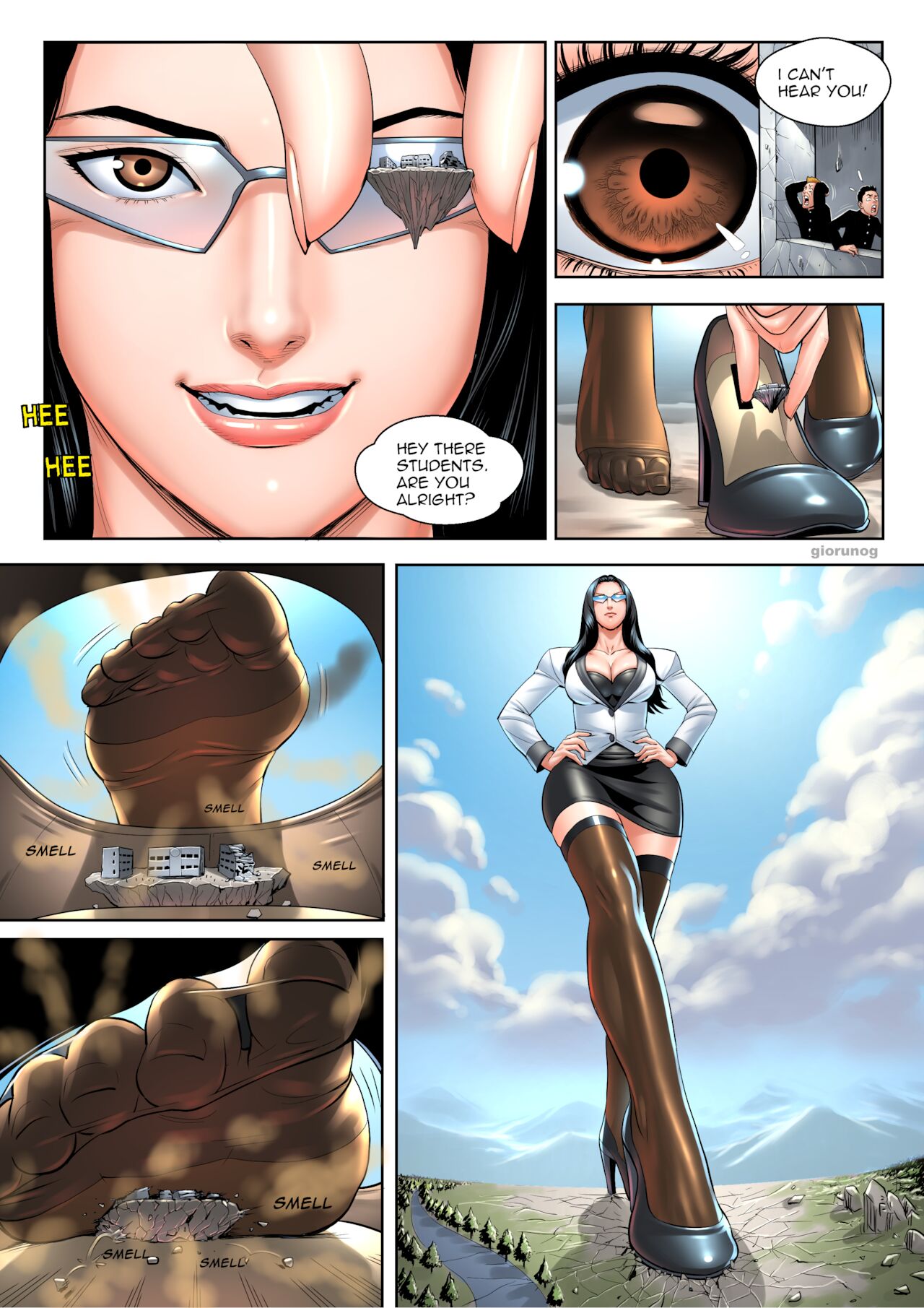 - Giantess Jenniffer page 3 full