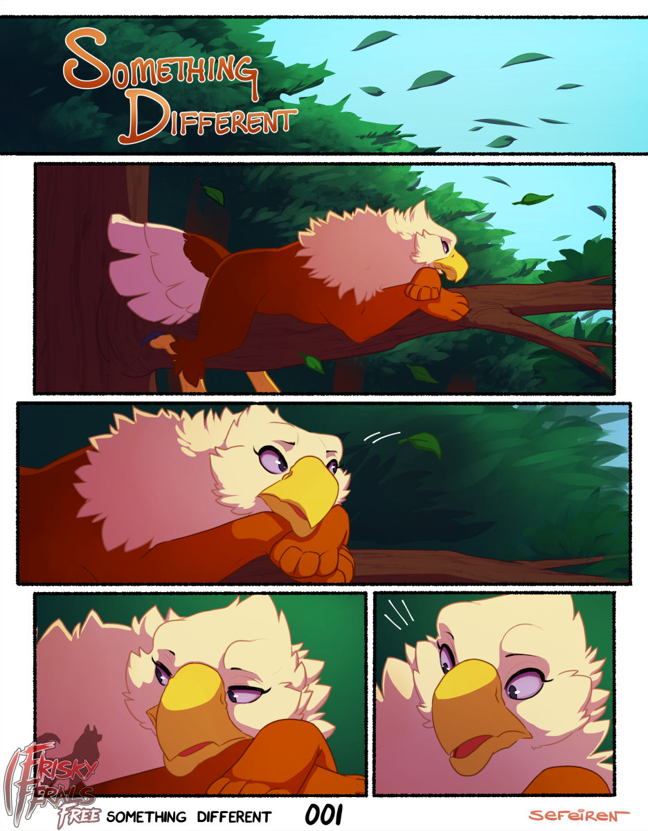 Something Different-Frisky Ferals page 1 full