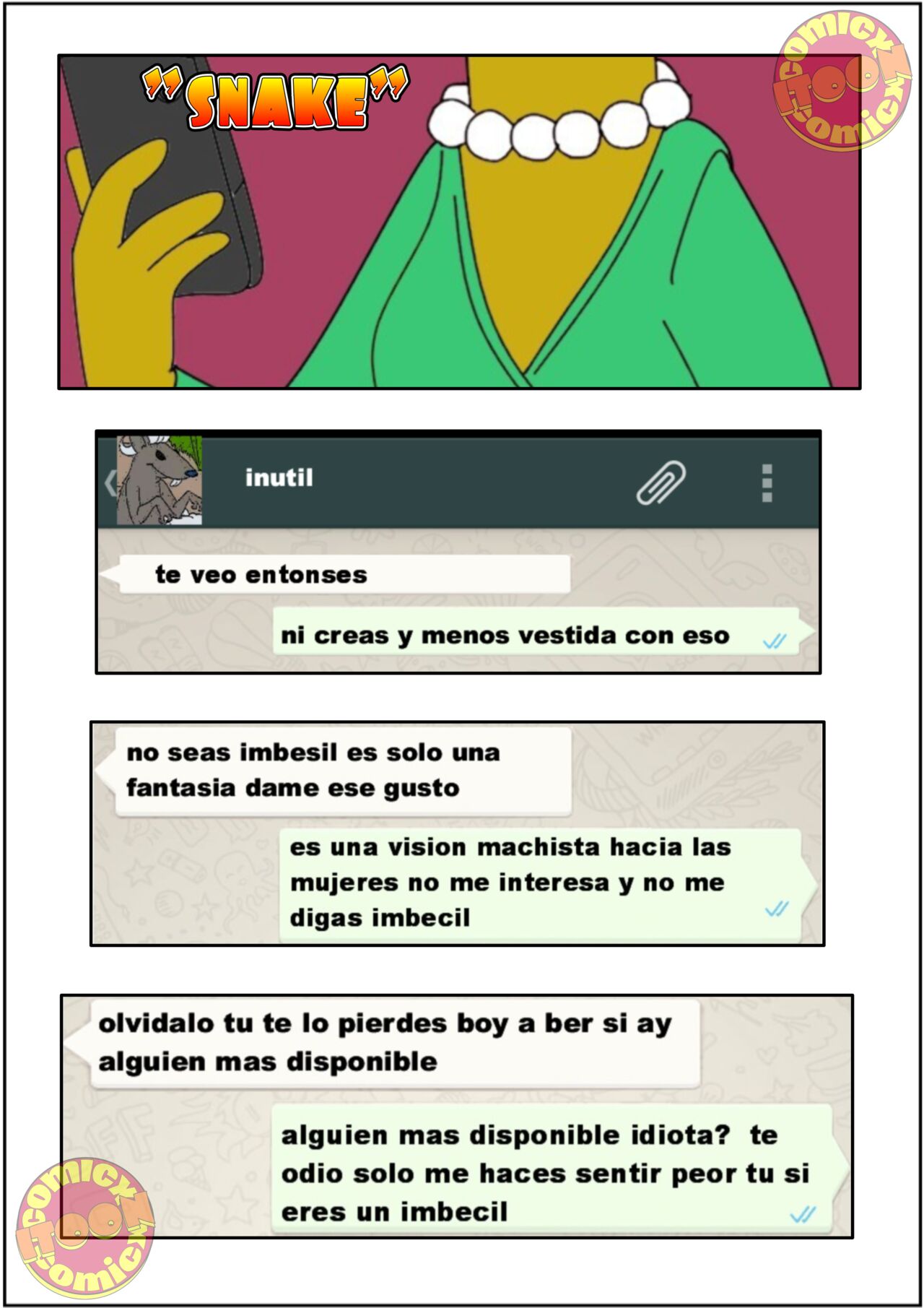 Snake page 1 full