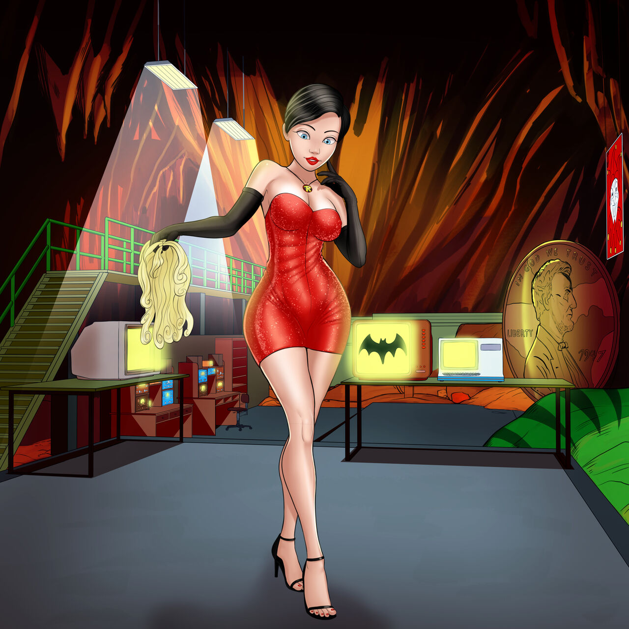 Robin the Sexy Socialite page 5 full