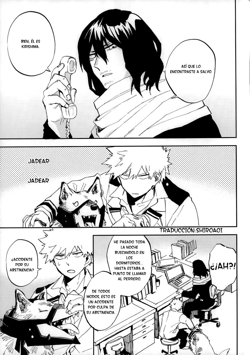 Kedamono yo Iradachi ni Tsume o Fukume page 10 full