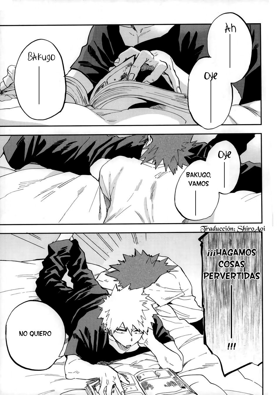 Kedamono yo Iradachi ni Tsume o Fukume page 4 full