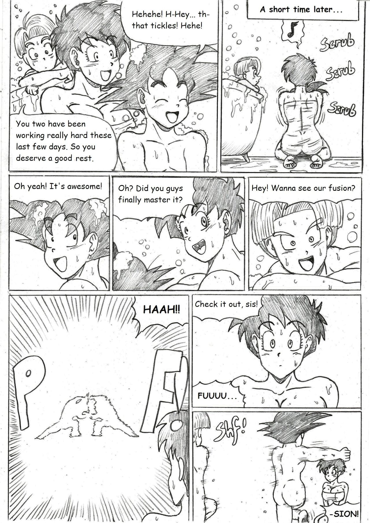 Dragon Ball NTR 6 - An Unconventional Fusion page 3 full