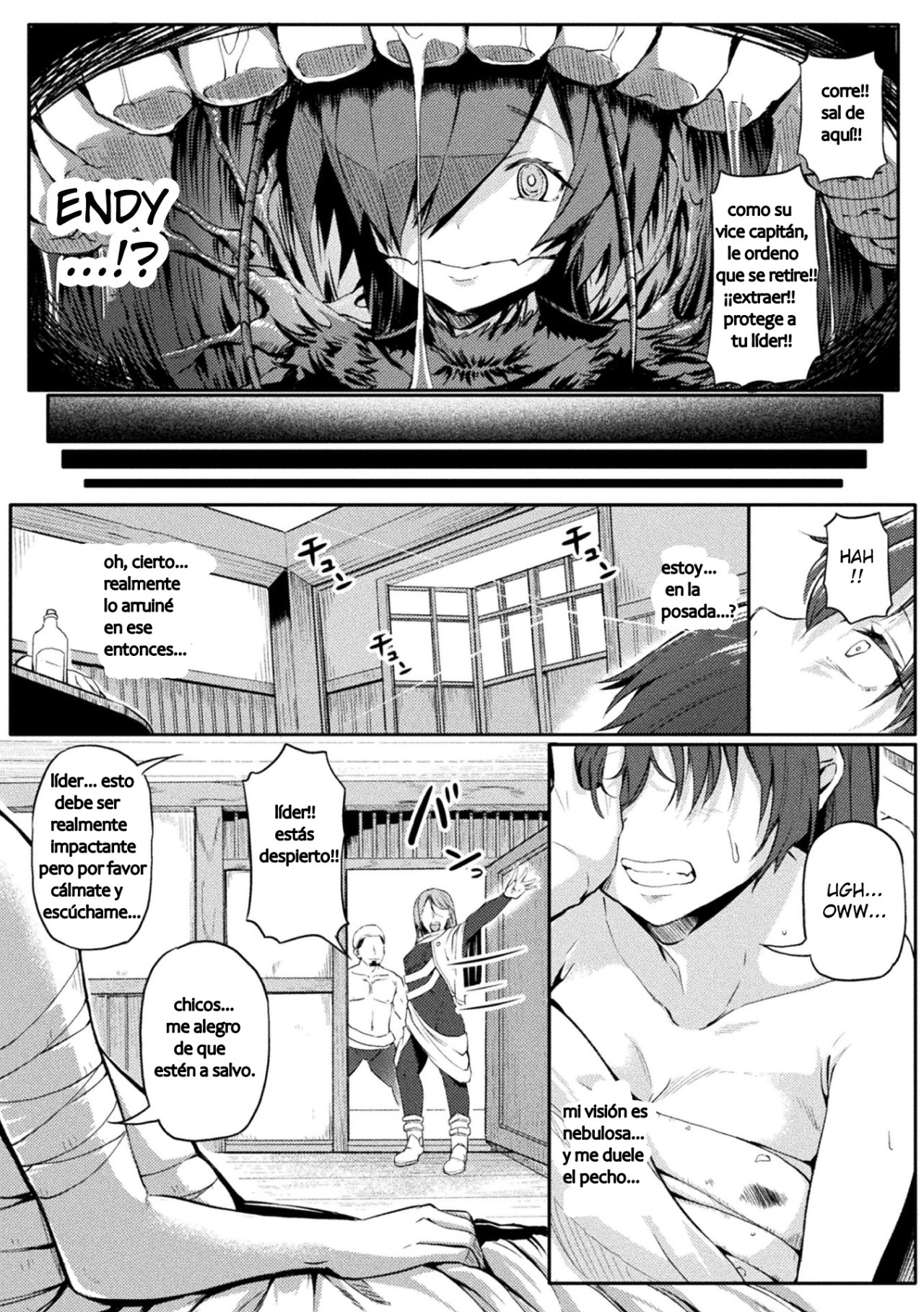 Igyou no Sanagi ~Goblin ni Haiboku Shita Nyotaika Senshi no Matsuro~ | The Strange Chrysalis ~Fate of a Warrior Defeated by Goblins and Turned into a Woman~ page 4 full