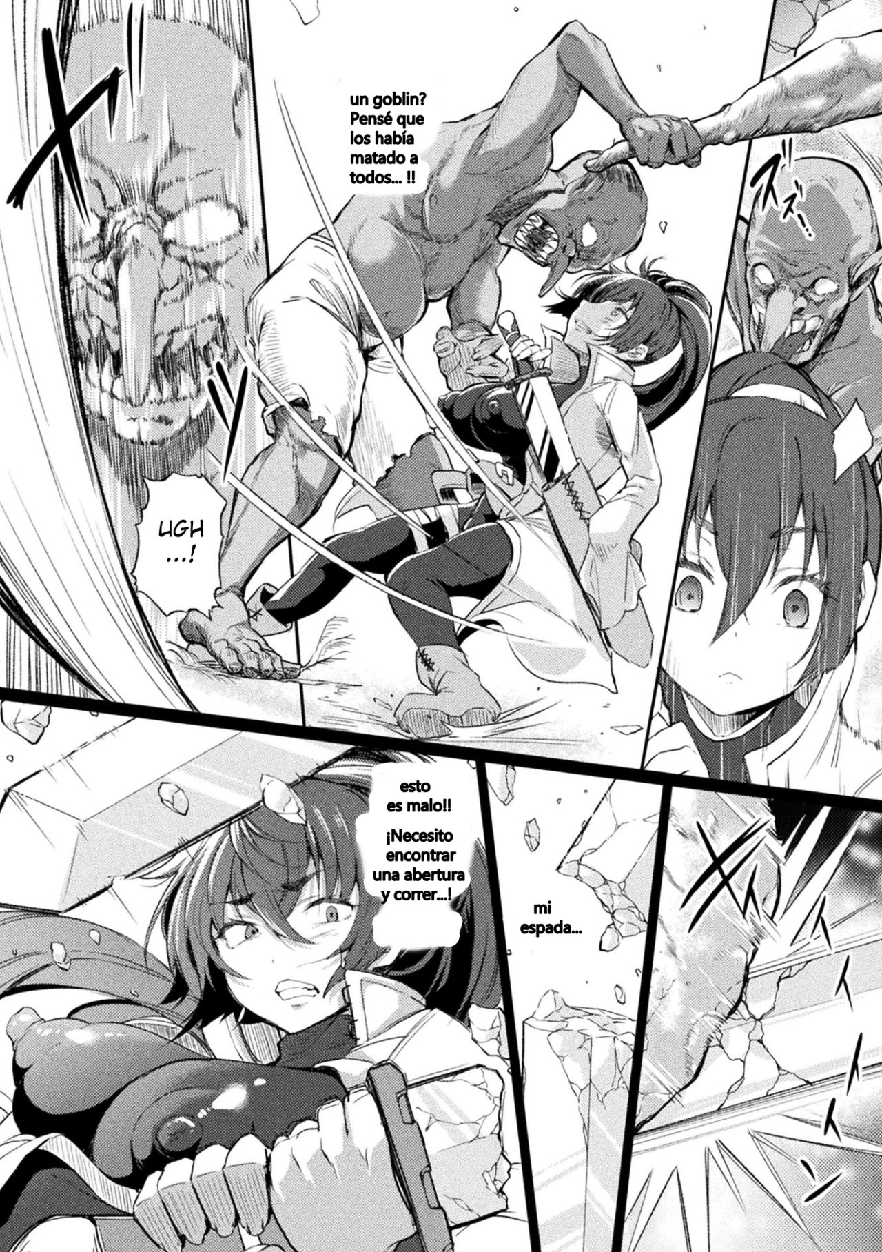 Igyou no Sanagi ~Goblin ni Haiboku Shita Nyotaika Senshi no Matsuro~ | The Strange Chrysalis ~Fate of a Warrior Defeated by Goblins and Turned into a Woman~ page 8 full